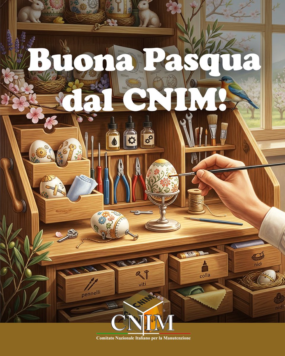 ComitatoCNIM's tweet photo. BUONA PASQUA DAL COMITATO! ❤️
.
#CNIM_comitato #Pasqua2026 #Auguri https://t.co/7L4RGGrWm5