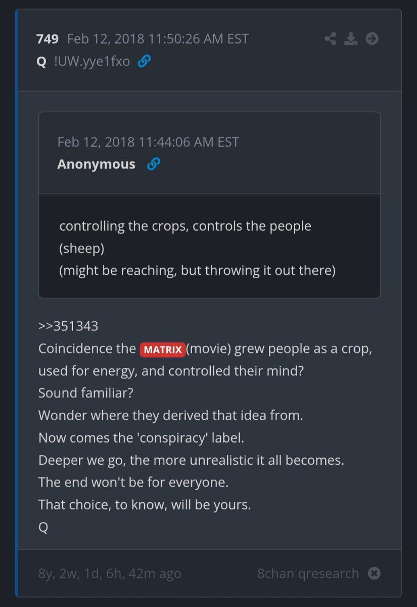 JFKFan12345's tweet image. #Cain 
#Matrix