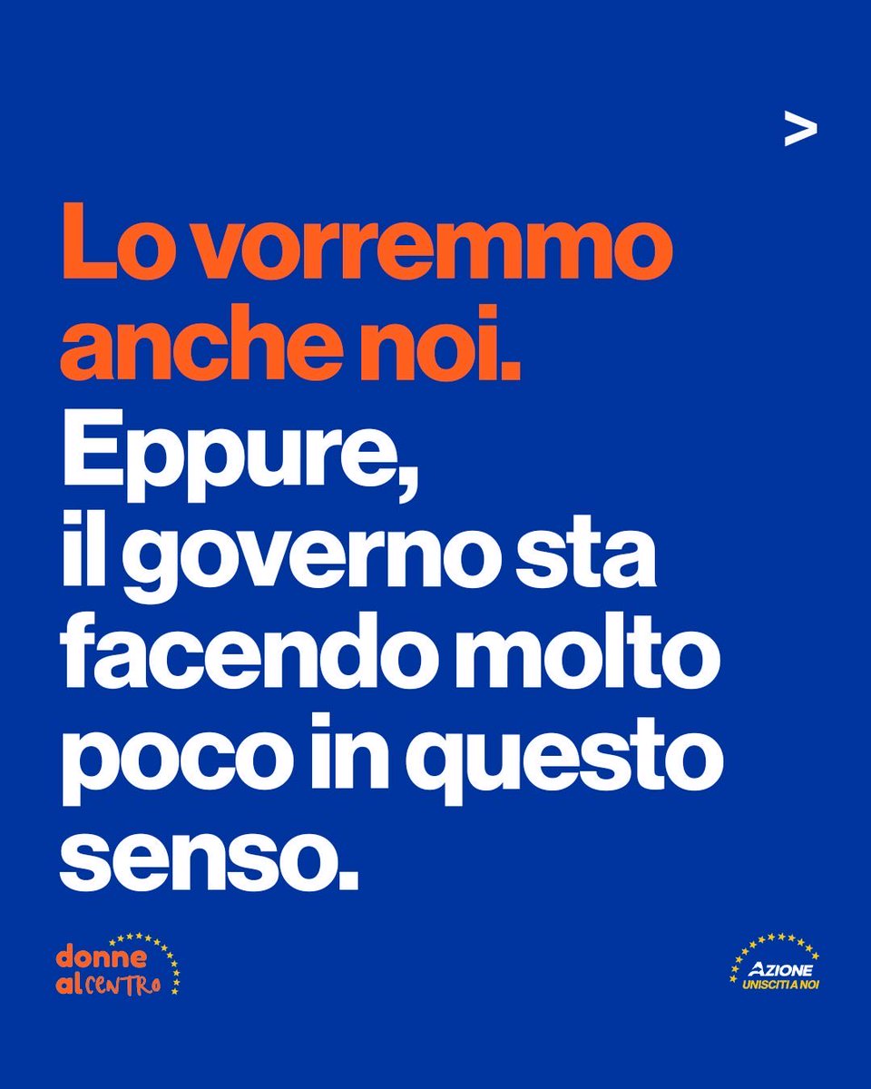 Azione_it's tweet photo. Culle sempre più vuote e nascite a picco. Non è casualità, ma il frutto di una precisa scelta politica.
Noi crediamo sia necessario investire sull’autonomia di donne e giovani per invertire il trend e regalare a questo Paese futuro, coraggio e libertà.

Mettiamo i giovani e le donne al centro (iscriviti qui per partecipare alla campagna: https://t.co/7bD4em3Szq)

@elenabonetti
