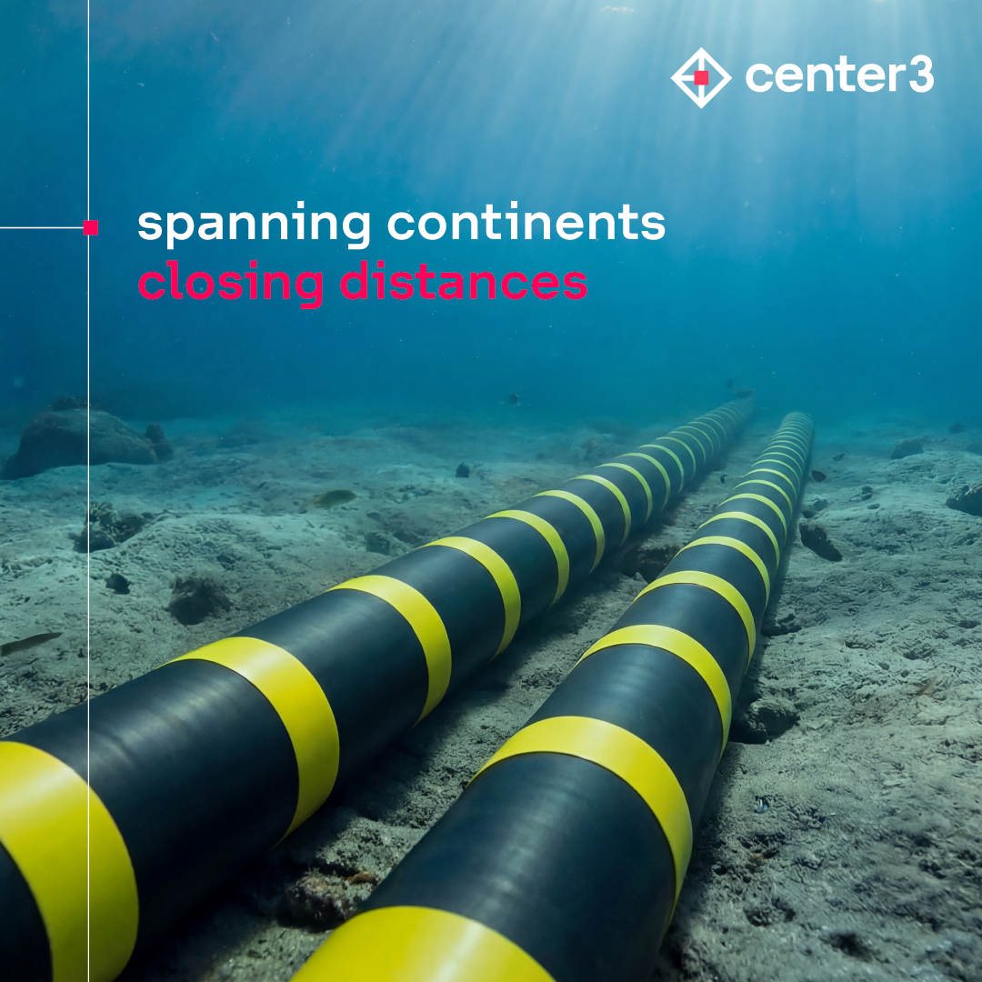 center3's tweet photo. Our subsea infrastructure keeps international data routes open and resilient across continents.
#SubseaCables
Discover more: https://t.co/knFXRxcrbM https://t.co/h0glp9cEMS