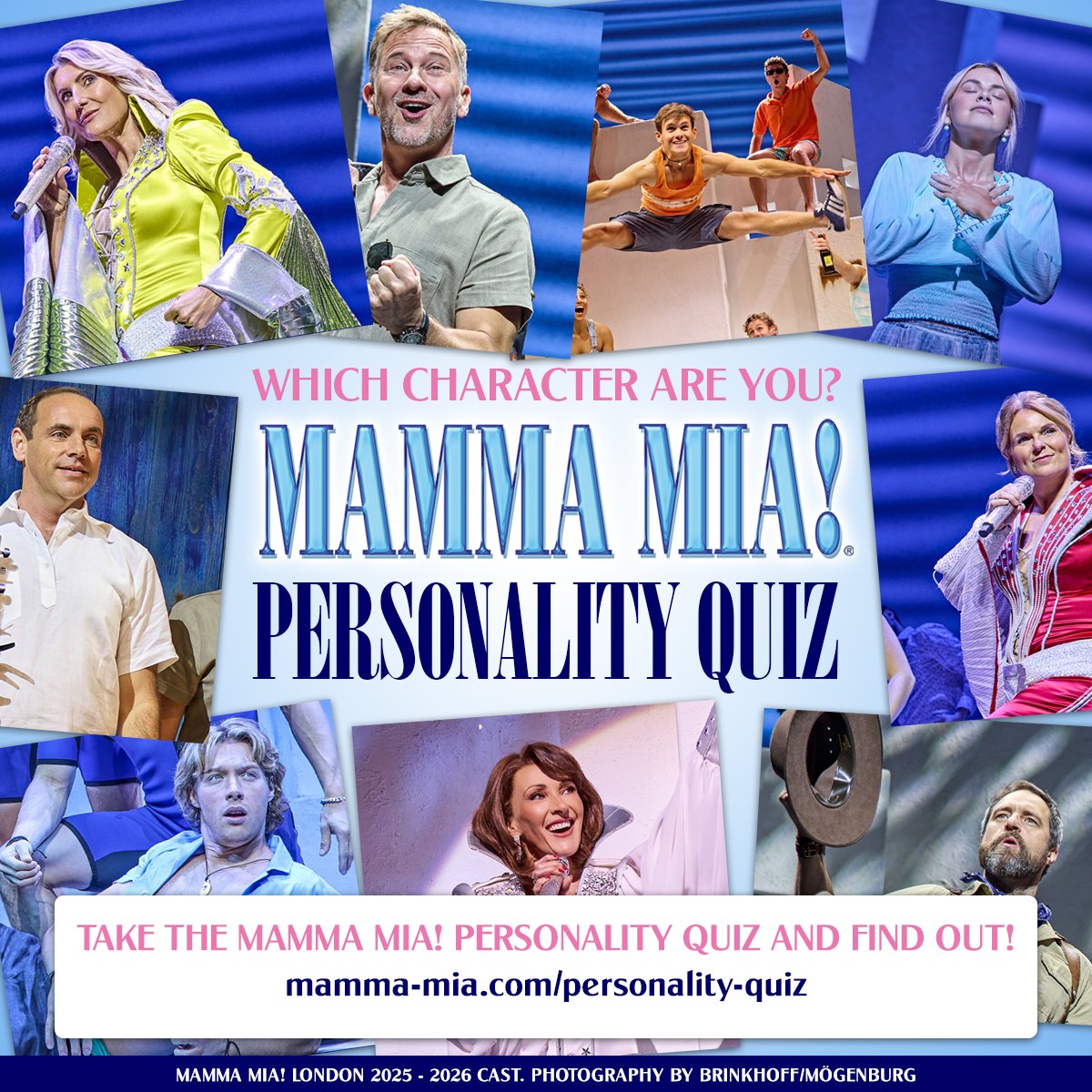 MammaMiaMusical's tweet image. Which MAMMA MIA! character are you most like?... 🤔

Find out by following the link: mamma-mia.com/personality-qu…
Make sure to share your result so your friends can join in the fun too! 😊❓📝 

#MammaMiaMusical #MammaMiaPersonalityQuiz #PersonalityQuiz