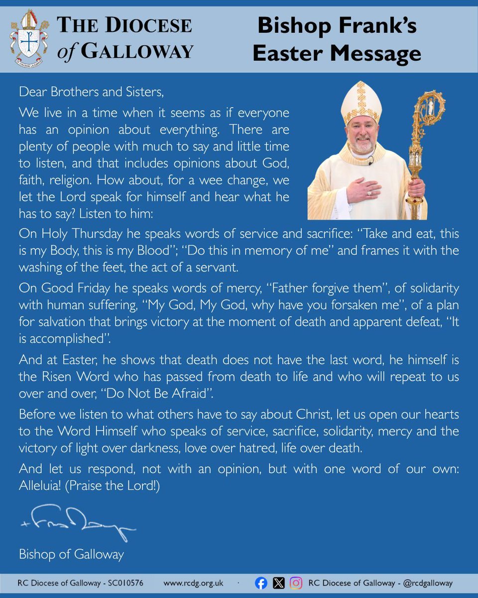 RC Diocese of Galloway tweet media