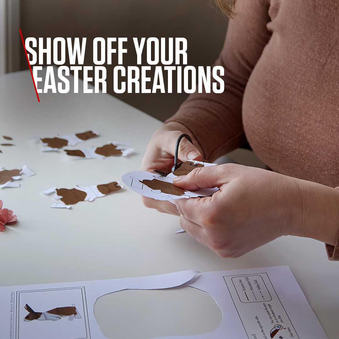 CanonRSA's tweet image. Turn every inch of your space into a little Easter shrine 🥚✨
 
Get inspired with free decorating templates from Creative Park: tinyurl.com/3x43b35h
 
Craft at home with vibrant prints from Canon printers: shorturl.at/GLbvg
 
#CanonRSA #CreativePark #HopIntoCraftTime