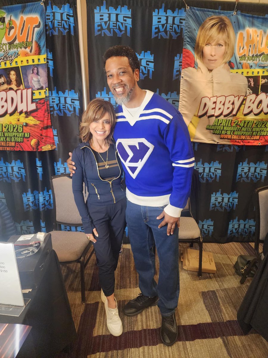 sigmapoet1914's tweet image. Forever Your Girl moment last with the beautiful Legend @PaulaAbdul .  #Chillout
