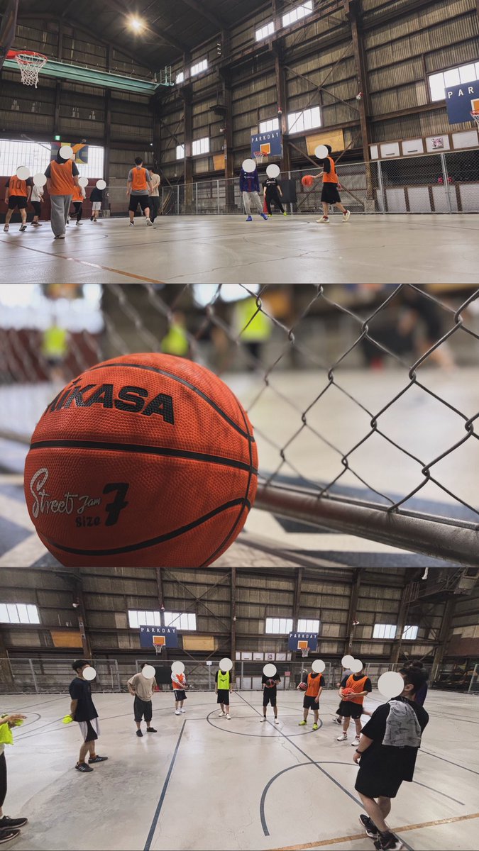 社内サークル活動、本日はバスケ🏀