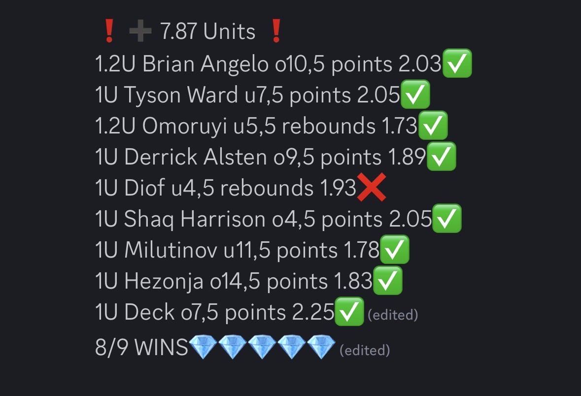 shmeiaX's tweet photo. Huge wins last night ❗️ 
We’re on fire right now — don’t miss out, join us! 💎💎💎
https://t.co/rnuZAG77td
#paofc #paobc https://t.co/XMt07z0bEo