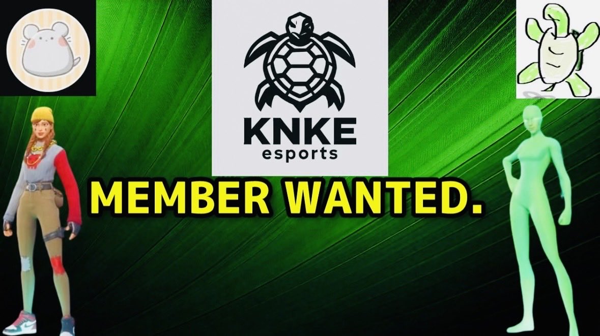 KNKE e-sports tweet media