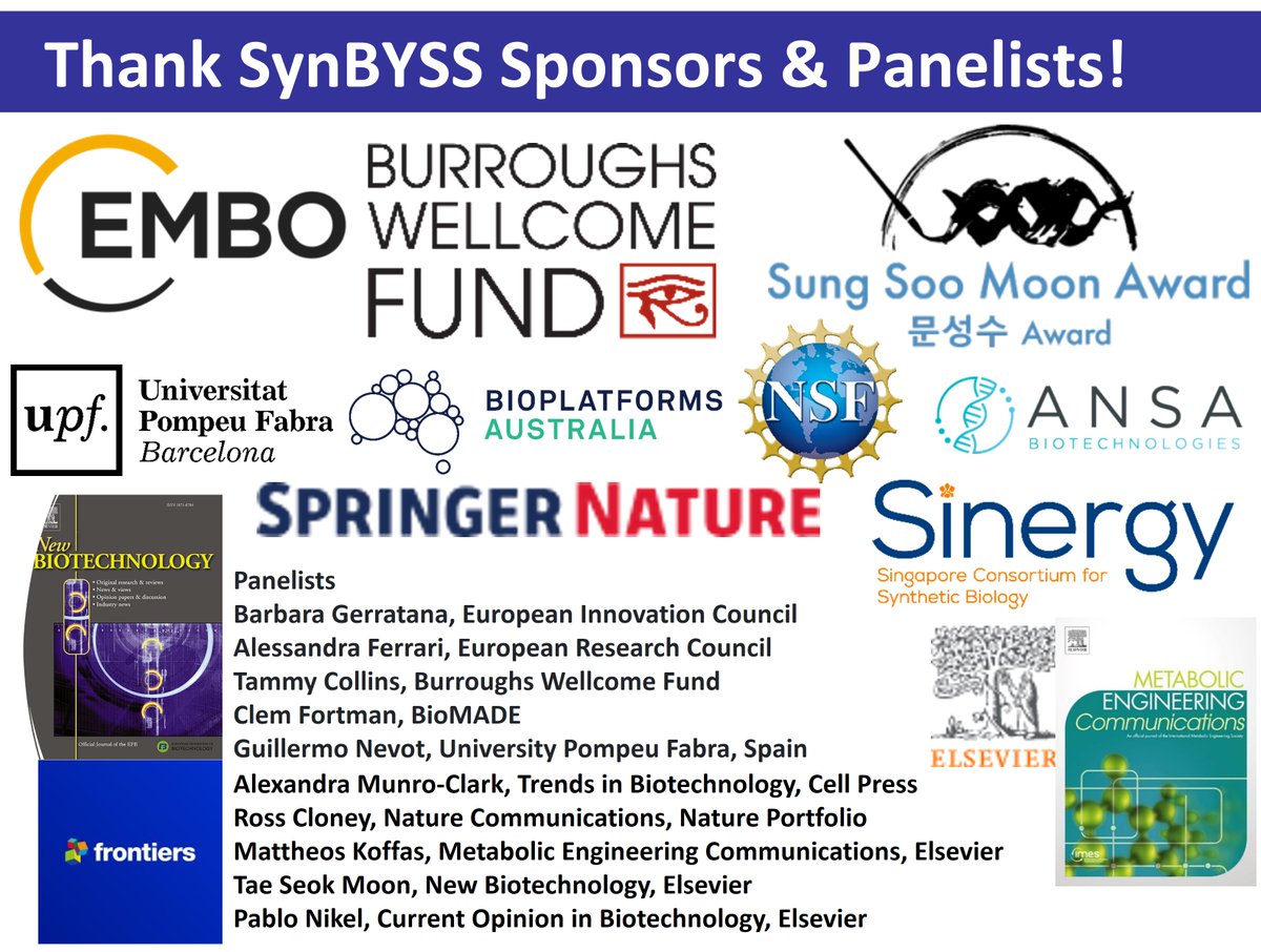Moon_Synth_Bio's tweet image. 2nd #SynBYSS Conference @Synbio_Lab_UPF @UPFBarcelona Jun 8–11, 2026 with amazing plenary speakers &amp;amp; panelists!
Early Bird #Registration by Apr 12
Special rate at Motel One

Pope Leo visiting Barcelona for Gaudi 100-yr anniversary, Jun 10
More information: jcvi.org/events/synbyss