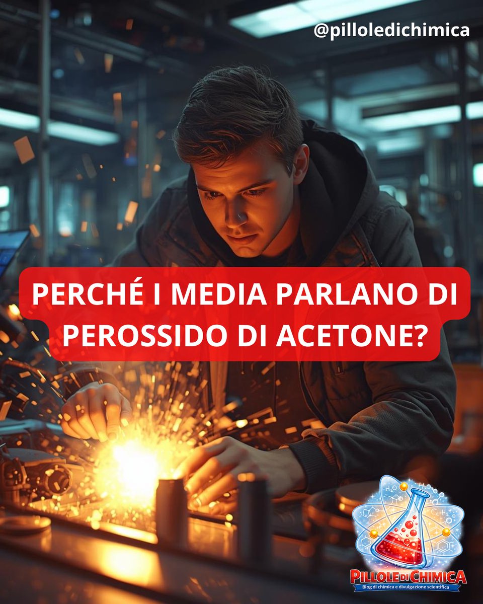 PChimica's tweet photo. Cos’è il perossido di acetone? https://t.co/vhse2afcd9