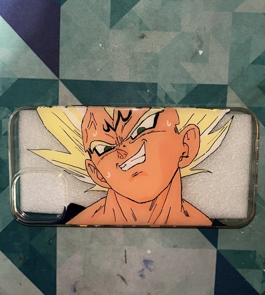 Ryubi321's tweet photo. ドラゴンボールスマホケース魔人ベジータ描いてみました！
#ドラゴンボール
#イラスト https://t.co/ByKDzVzavS