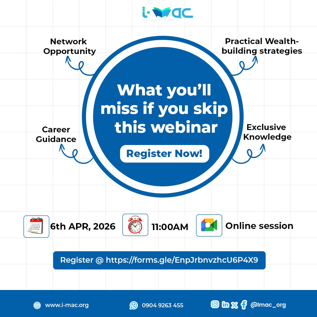 IMAC_ORG's tweet photo. Don’t miss out on what could change your career. 

Register now! 

https://t.co/IImwJNbtLf https://t.co/xXxSaHdoEK