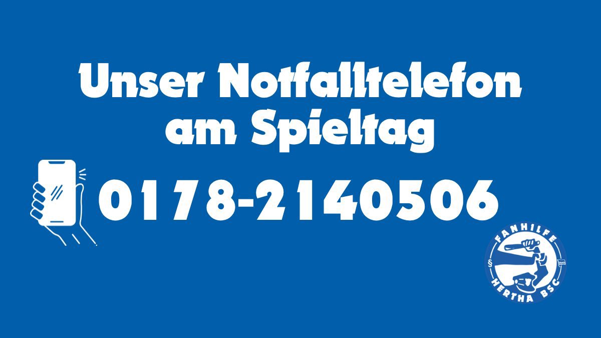 Fanhilfe Hertha BSC tweet media