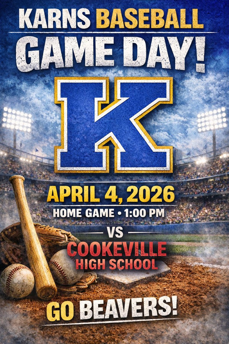 Karns High School Baseball tweet media