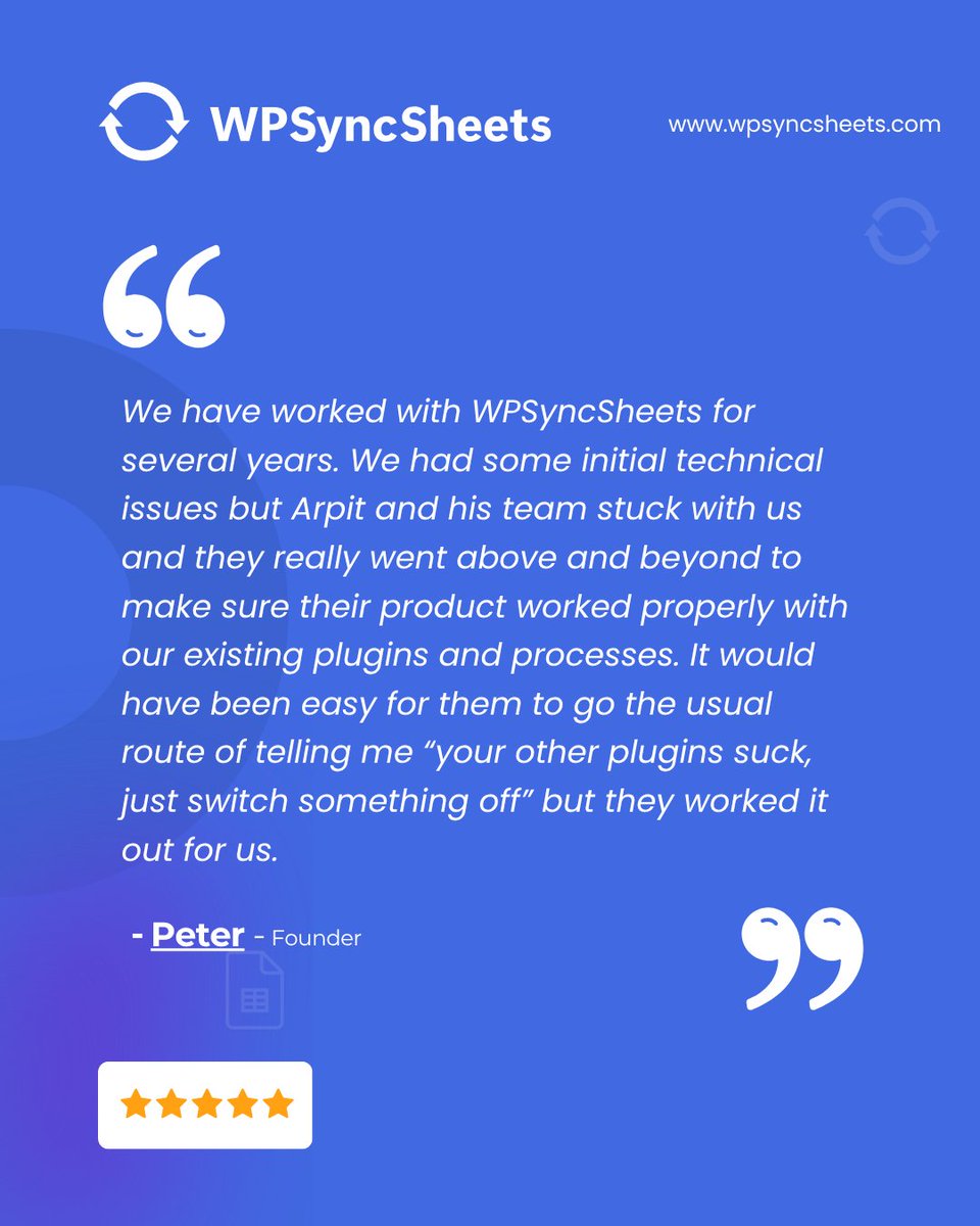 WPSyncSheets - Import Export for WordPress & Woo tweet media