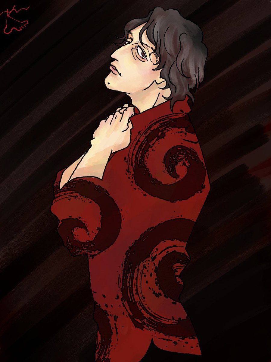 OneFoot_Swanp's tweet photo. 赤　〔英〕red
赤は攻撃性、活力、力強さを表す。
伝統的なキリスト教美術ではキリストの深い愛、愛の勝利を表す際に使用される。

#稲葉浩志 https://t.co/0UGciDk7tW