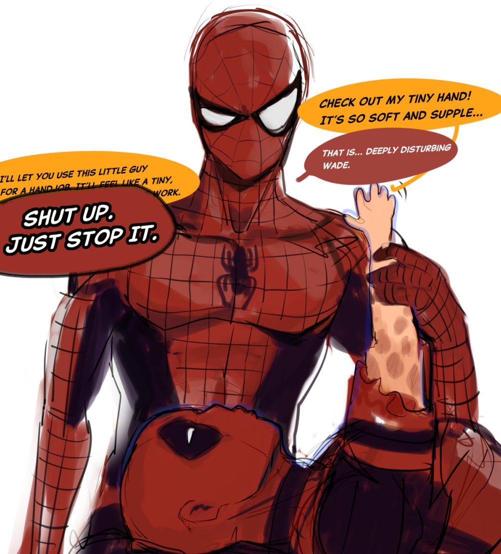 Aka_reddog404's tweet photo. #spideypool https://t.co/wFiVtkWqYh