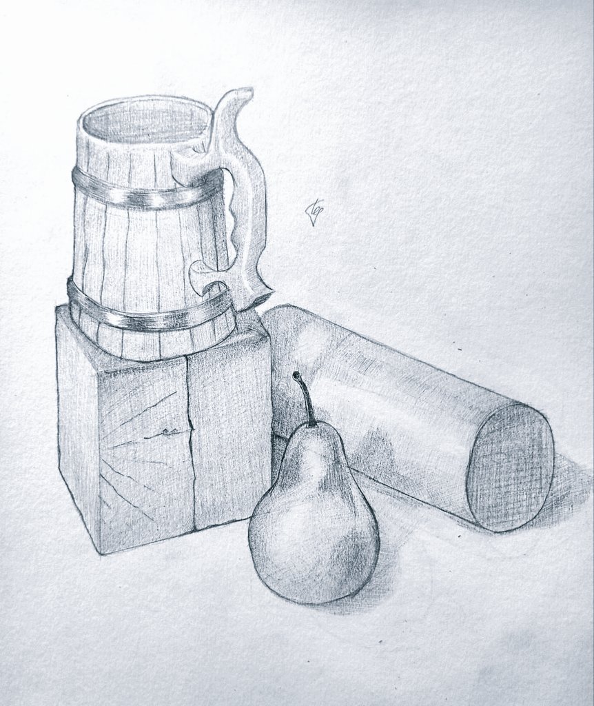 DargoLifeBuild's tweet photo. My work for college on Friday :)
I drew with a pencil H2
#art #traditional_art #drawing #sketch #artwork #pensil_art #art_study #stil_life https://t.co/tPR75Ntids