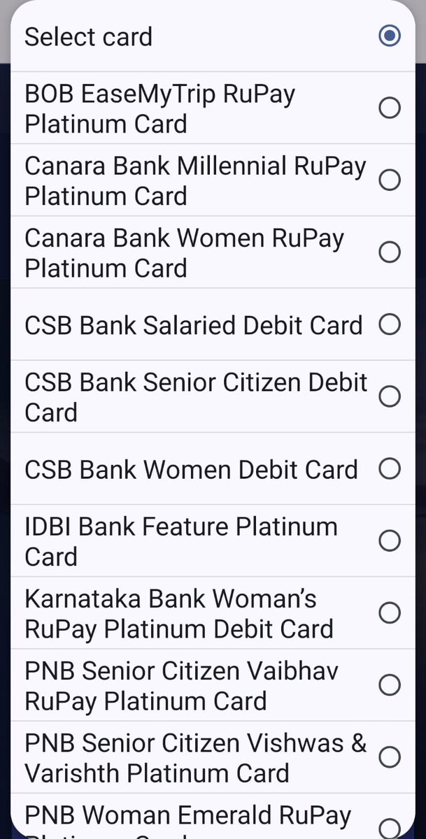alorit's tweet photo. @RuPay_npci @NPCI_NPCI @NpcilOfficial @BOI_Tweets @BankofIndia_IN 
Noone has any idea why it's done. Not even call centre. 
Ruap NPCI doesn't have BOI Platinum card option et all. 
Please avoid PSU banks Cards .@cards_wizard @DoBaniye @AmazingCreditC https://t.co/zA1jfRK5tm