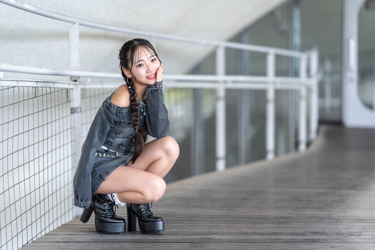 Lunaちゃん(JC2）個撮😊 #Luna #月のように輝くLuna #天神娘 #てんむす