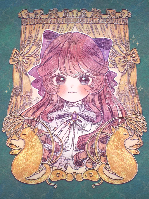 メイキングショート上げました! 今日は猫のお嬢様 リプ欄にURL貼ります〜!!