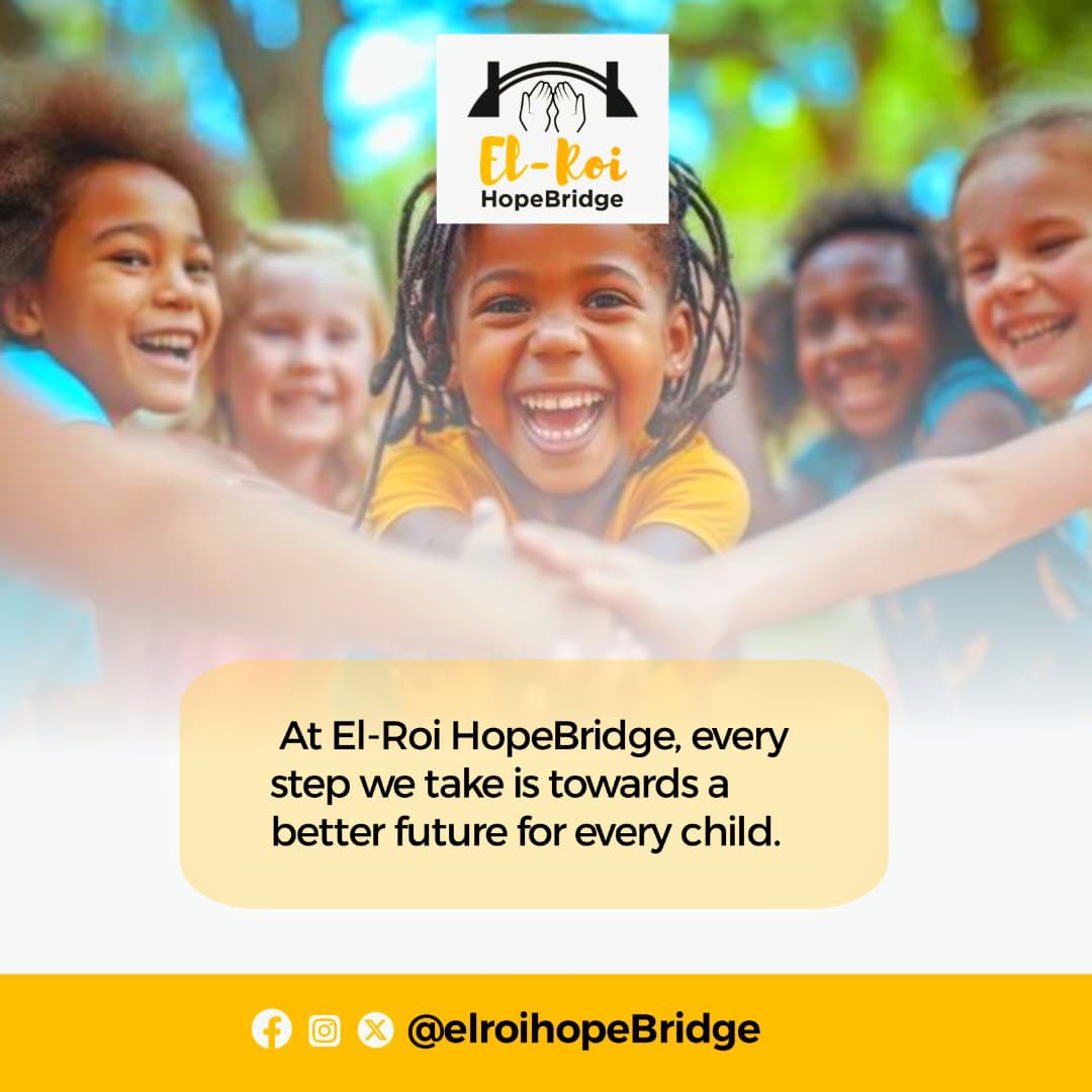 ElRoiHopeBridge's tweet photo. April brings new opportunities to build safe spaces for children! 🌟 At El-Roi HopeBridge, we're committed to creating a future where every child feels protected, heard &amp; valued. #SafeSpaces #ChildProtection https://t.co/mJnH2ANxHg