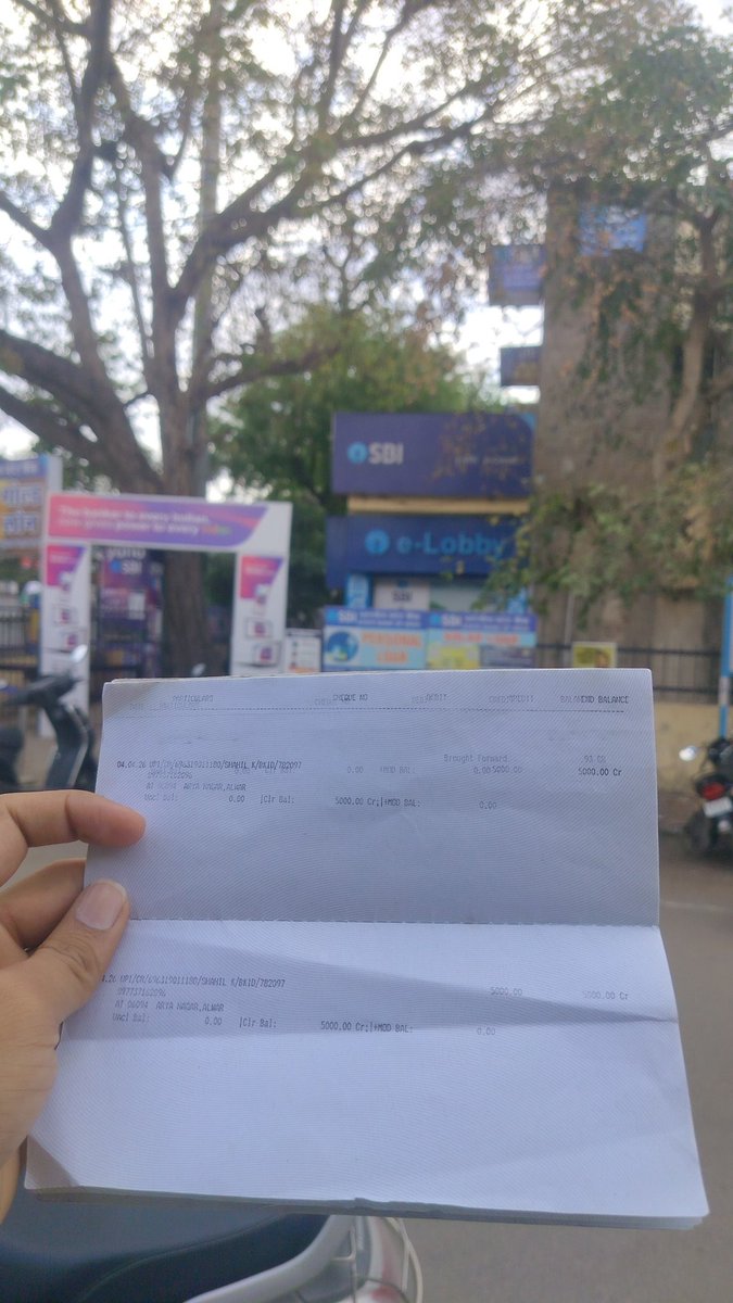 MustakSahil's tweet photo. Dear @TheOfficialSBI,
Since morning I have been visiting your branch and filling multiple forms. I have even deposited ₹5000 today, but still my YONO SBI app has not been activated.
Earlier also, I was told that my account has -₹2500 balance and I must clear it. 1/2
#SBI #YONO https://t.co/1BtmVfwOm3