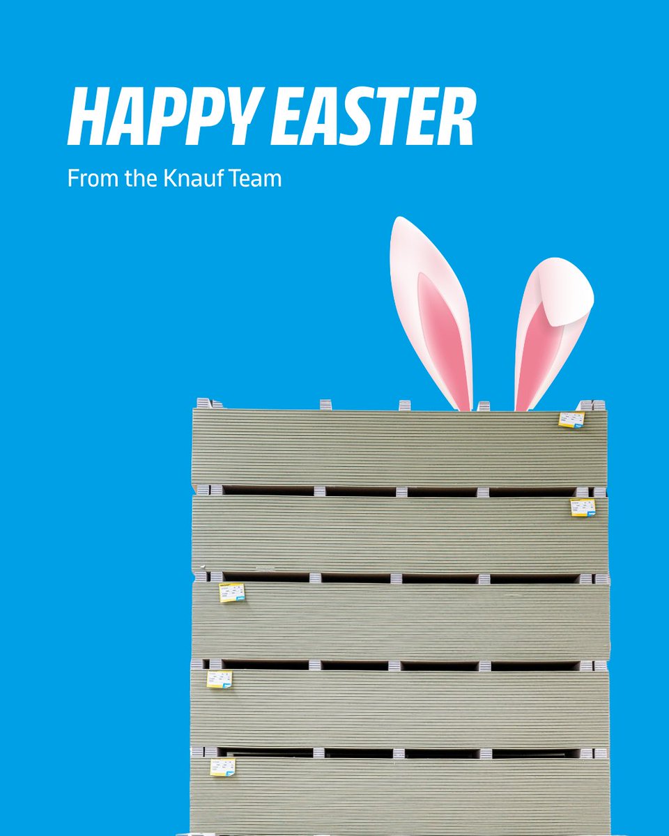 Wishing all the tradies, builders, and our partners a happy Easter and great long weekend. We hope it's filled with family, chocolate and zero plastering - you've earned the rest.