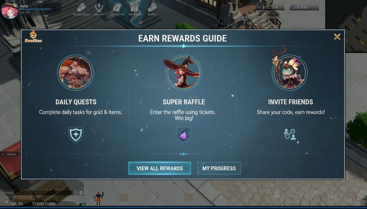 RuneHero tweet media