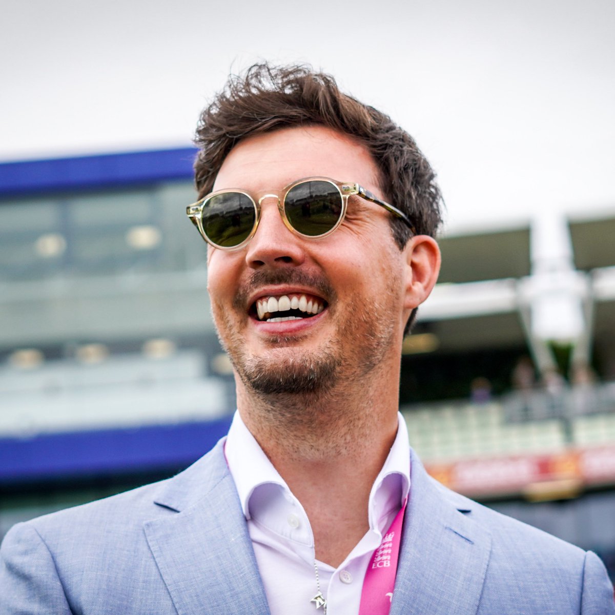 bbctms's tweet photo. A very Happy Birthday to a pair of pace bowlers turned commentators. 

Many happy returns Aggers &amp; @finnysteve!  

#bbccricket https://t.co/dk7xg2lbRw