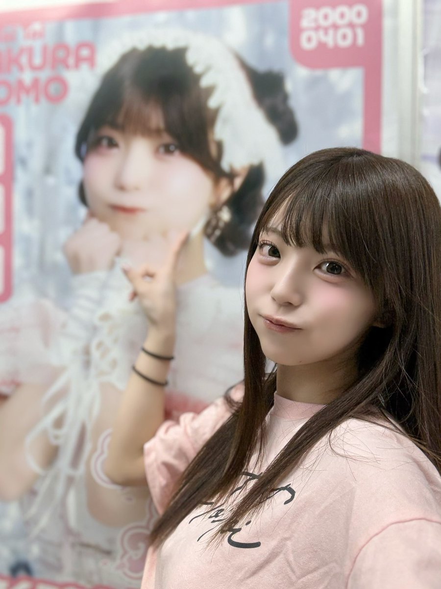 え！原宿にToiToiToiのさくらももちゃんいた！！ #さくらもも生誕祭2026