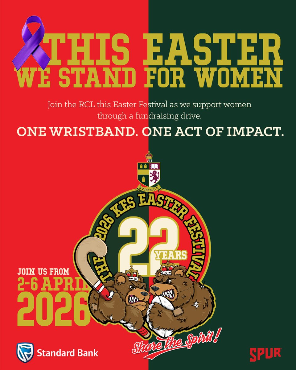 KingEdVIISchool's tweet image. Stand Against Gender-Based Violence

Support the RCL’s initiative in the fight against Gender-Based Violence.

Buy a bracelet at The KES Easter Festival and be part of the movement to make a difference.

Together, we can help end Gender-Based Violence.

#EndGBV #MakeADifference
