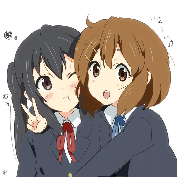 仲良し! 久しぶりのけいおんイベント良かったね!