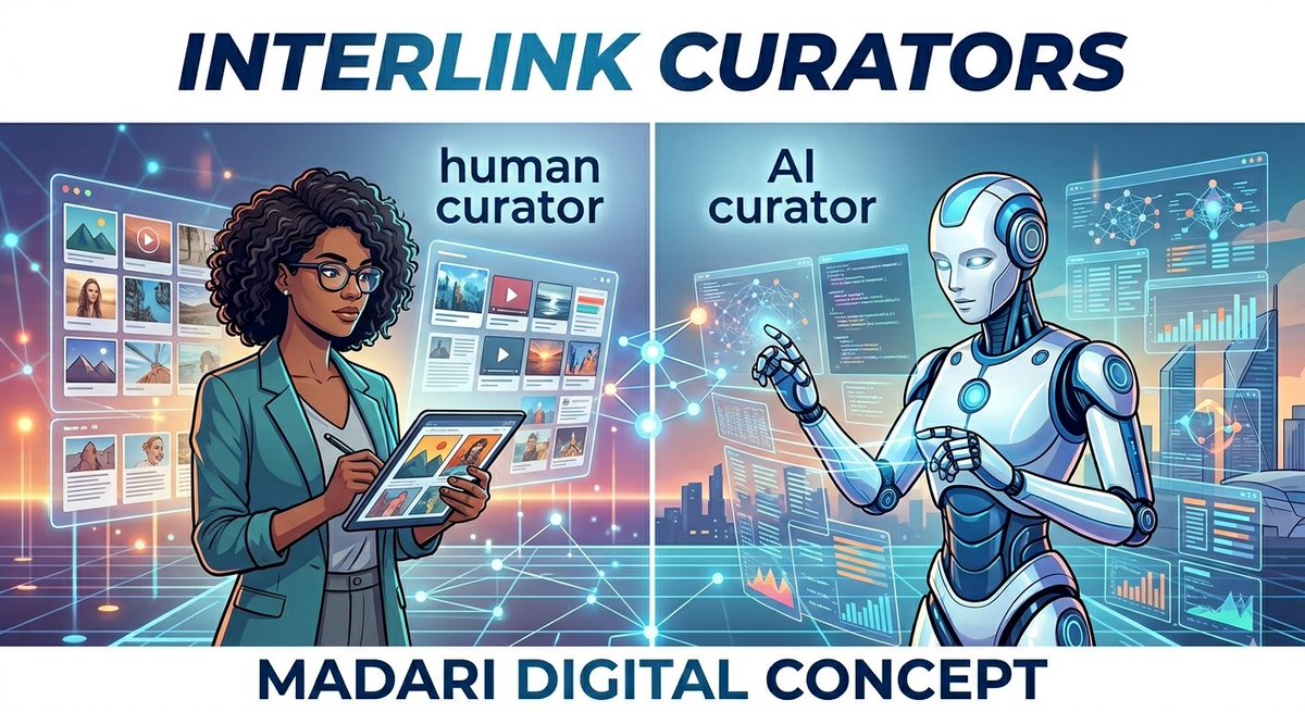 GidanGilas's tweet photo. In the latest V5 InterLink introduces Curator-led KYC, ensuring secure and transparent user verification. Users can choose Human or AI Curators, making the process flexible and scalable. Continuous verification supports growth and trust across the ecosystem. #InterLink #ITLG #ITL https://t.co/ozPoKHOYvd