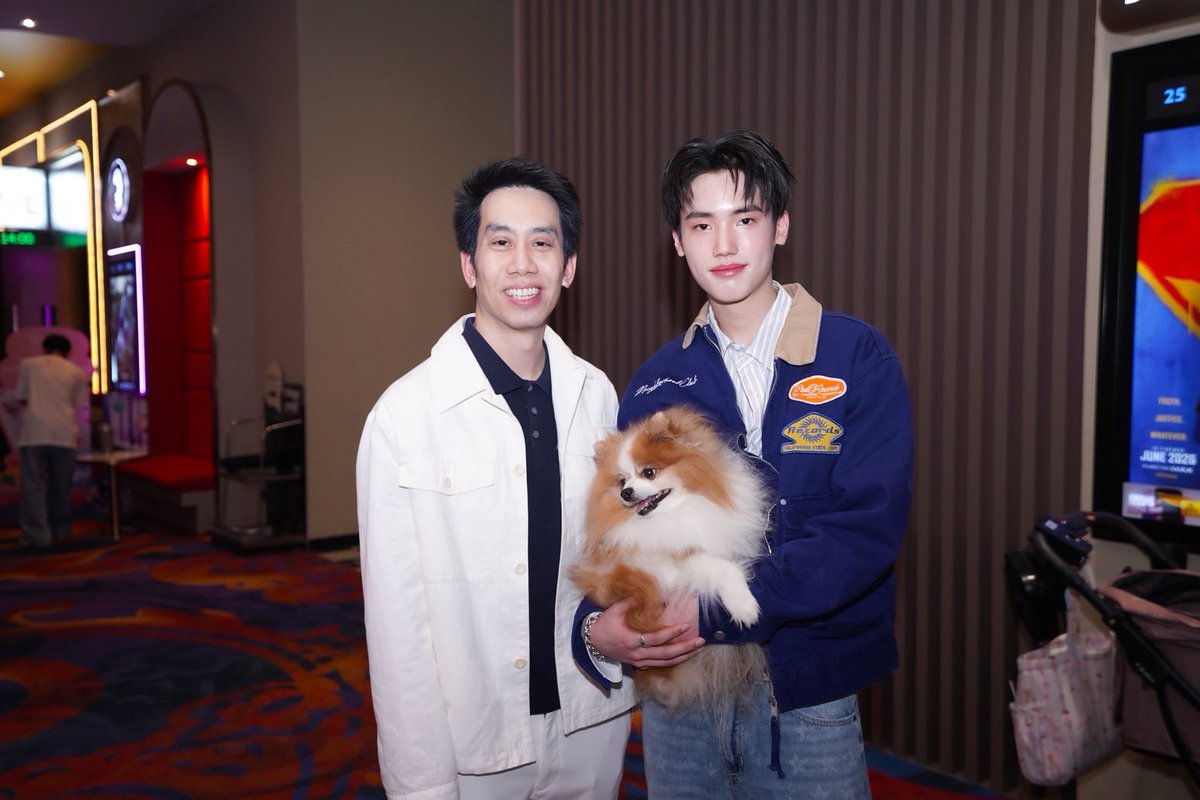 MajorGroup's tweet photo. 🎬✨“Pramy Pet Cinema Experience : GOHAN Special Event” กับ ภีม - ธนัช ลิ้มปัญญากุล @peemtanat 
ดู #โกฮังหัวใจโกโฮม พร้อมกับร่วมกิจกรรมอื่น ๆ อีกเพียบ
📍Westville Cineplex (Pramy Pet Cinema) 

#Pramy #PramyDog #อาหารสุนัขพรามี่ #รักแท้มี4ขา #GOHANxPramy #PramyPetCinema #MajorCineplex #PEEMTANAT