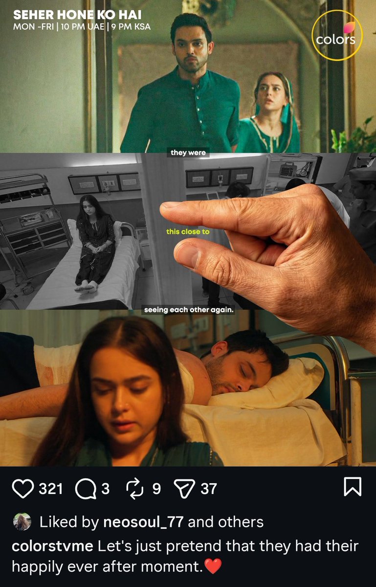 twilightrose93's tweet image. #Colorstv middle East wanting us to pretend they met already .okay  than supporting your delulu.
#SeherHoneKoHai #Maher