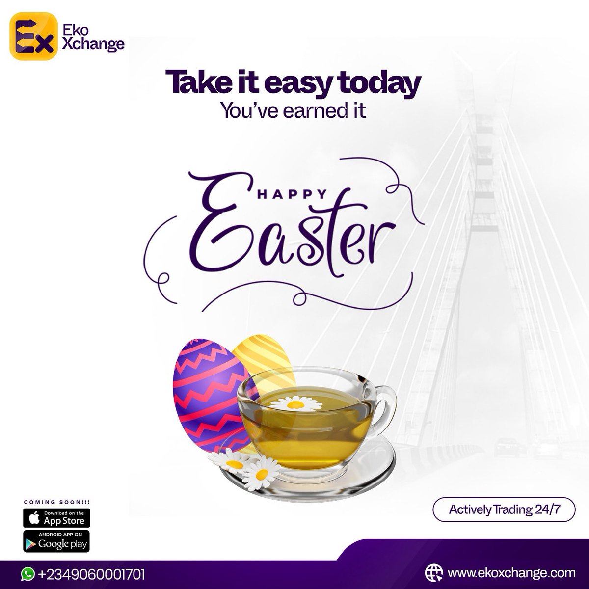 EkoXchange's tweet photo. 🌾 A quieter day carries its own meaning.
Balance isn’t always in motion.

Happy Easter Holiday https://t.co/Iob31UKrf7