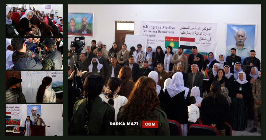 MaziHaber2026's tweet photo. 📌PKK’nin Şengal’deki yapısı kongre yaptı, Şengal’in Irak’a entegre olması için karar alındı

🔴Savaşın tozu dumanı içinde PKK'nin Şengal'de yaptığı kongere aslında Kürtler için çok tehlikeli kararlar barındırıyor.

🔴Kongre kararları ve yorumlar linkte

https://t.co/BWkj2AePe6 https://t.co/mIzcKu9pRr