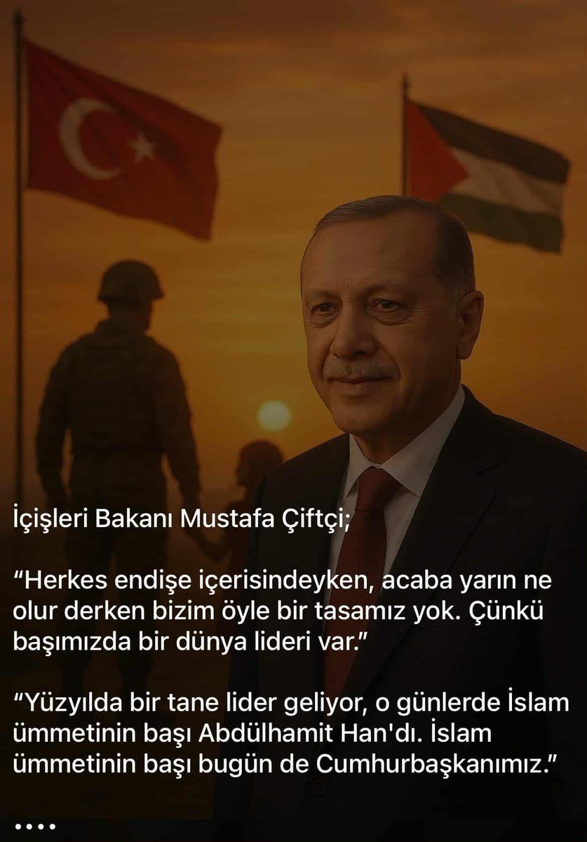 ImdatBilal's tweet photo. Haklı dava din ve ümmet uğruna çalışan uğraşan Herkesten Allah razı.
@mustafaciftcitr @RTErdogan @tcbestepe https://t.co/8JvtYWLv5c