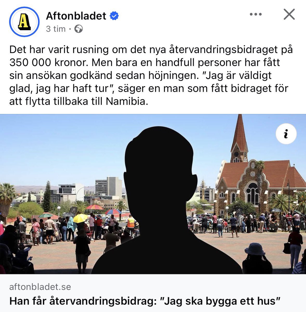 Vi tar in folk och ger dem pengar för att sen ge dem mer pengar för att åka hem. Om någon lämnar landet för pengar borde dem få utvisning för sin otacksamhet mot oss hårt arbetande skattebetalare… 🤦🏻‍♂️