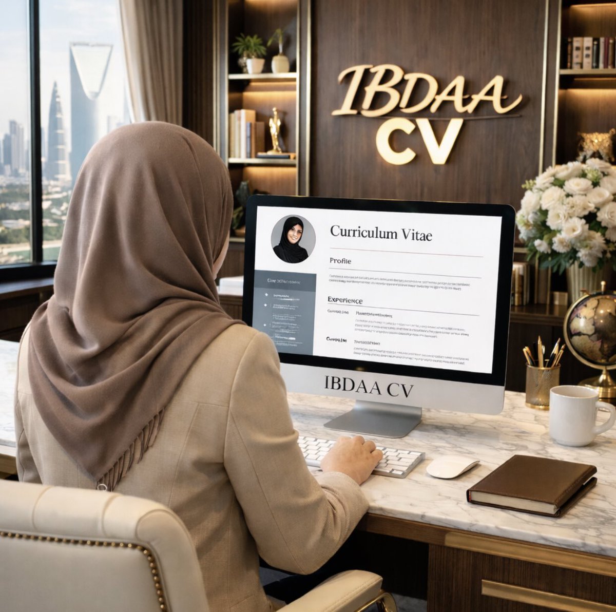 تصميم سيرة ذاتية احترافية tweet media
