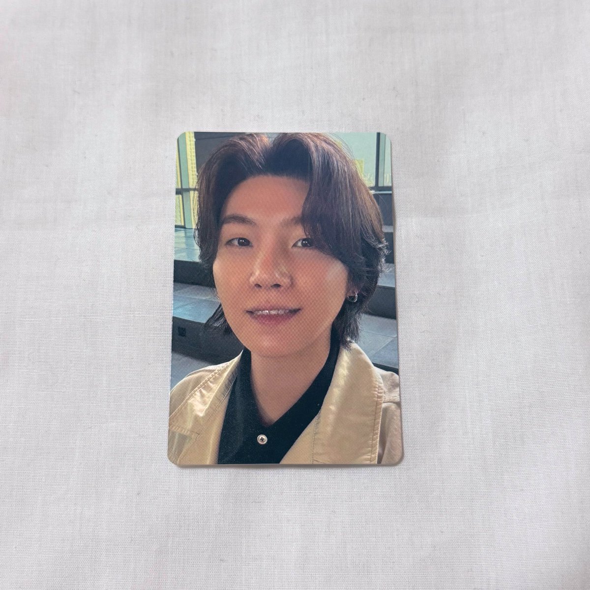 trhk_______07's tweet photo. @aynnbts_ 初めまして！
写真のユンギを所持しているのですが同種テテと交換は可能でしょうか？
ご検討よろしくお願いいたします🙂‍↕️ https://t.co/raSCC2k836