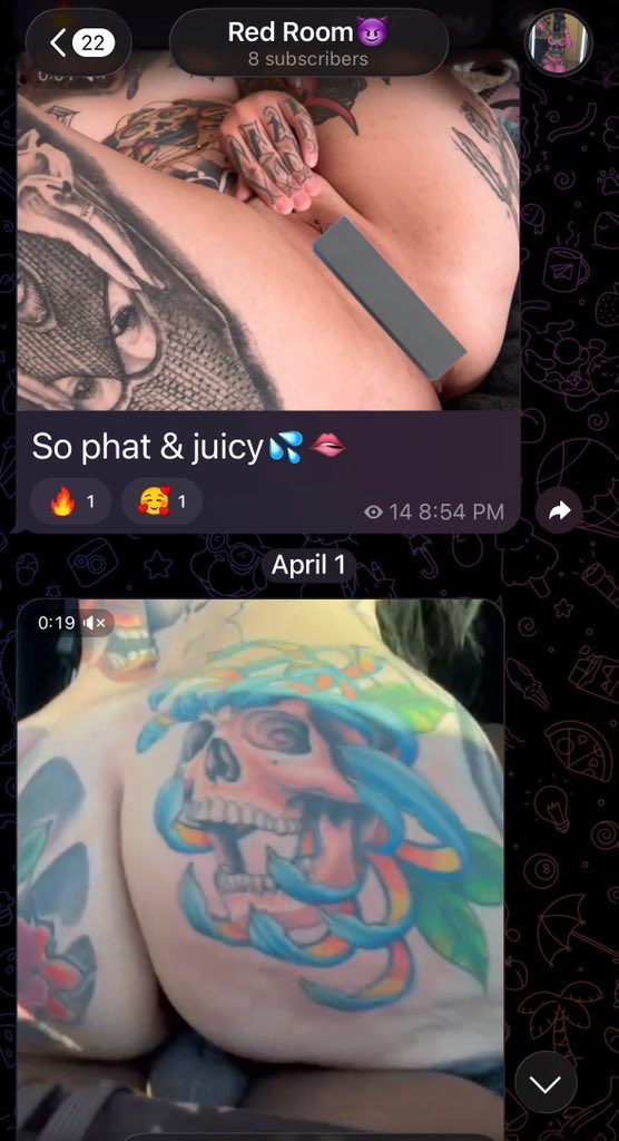 LadySinner666's tweet photo. Wanna goon the way your heart desires, join my telegram channel for a one time fee and have access to all my porn content🫦💦 https://t.co/gBqibRlvv3