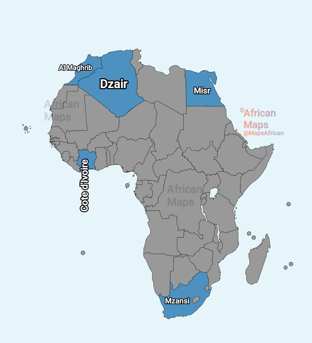 African Maps tweet media