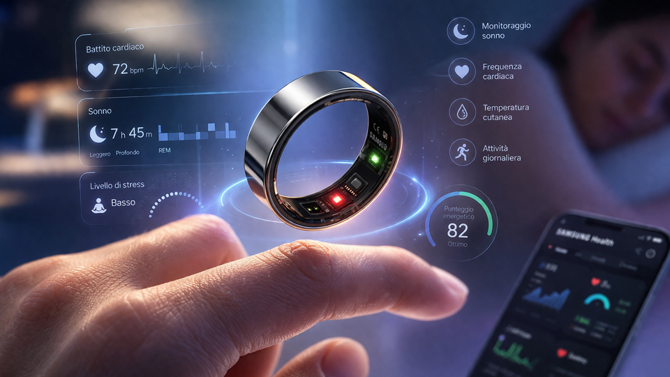 ElettroStar's tweet photo. Un anello al posto dello smartwatch? 👀
Il Samsung Galaxy Ring monitora salute e sonno 24/7… senza darti fastidio.
Scopri come funziona 👉 https://t.co/VhNJGf5tOS
Passa da Elettro Star a Santarcangelo (Via Andrea Costa 67/69)

#SolodaElettroStar #ElettroStar #GalaxyRing https://t.co/h2K2UO0bQR