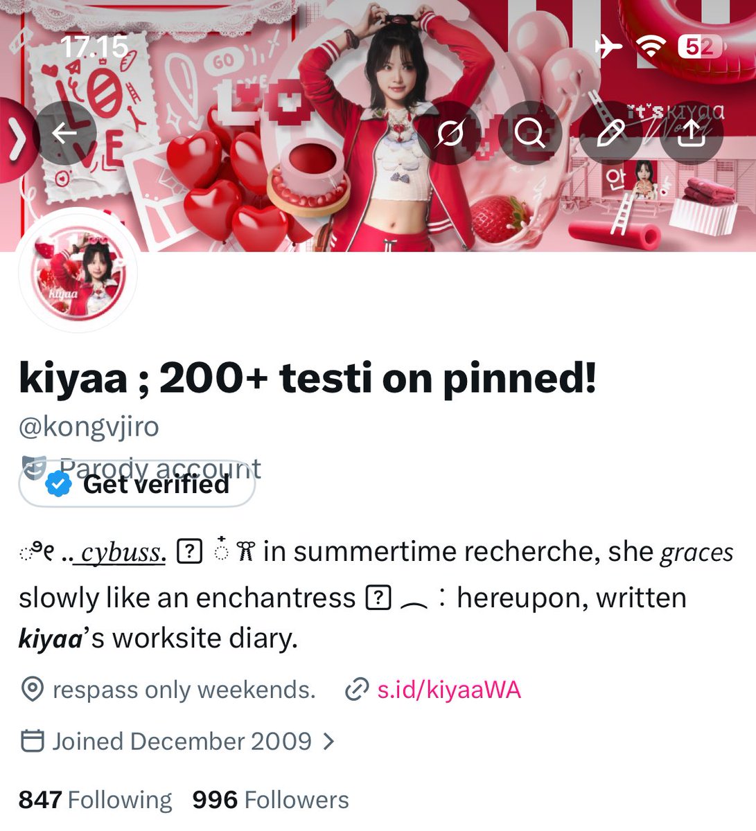 kiyaa ; 250+ testi on pin! tweet media