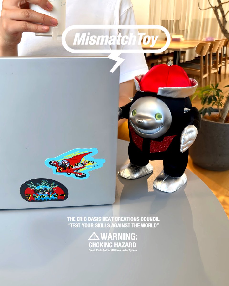 mismatchtoy's tweet photo. kumao child "mazinger"
クマオチャイルド"マジンガーZ"

永井豪エキスポ(名古屋)にて

会場：松坂屋名古屋店 本館７階大催事場 
会期：4/22(水)〜4/27(月)
https://t.co/Mh6DXegZyf

#永井豪エキスポ
#ソフビ
#ソフビぬいぐるみ
#アートトイ https://t.co/md2FV0GBcj