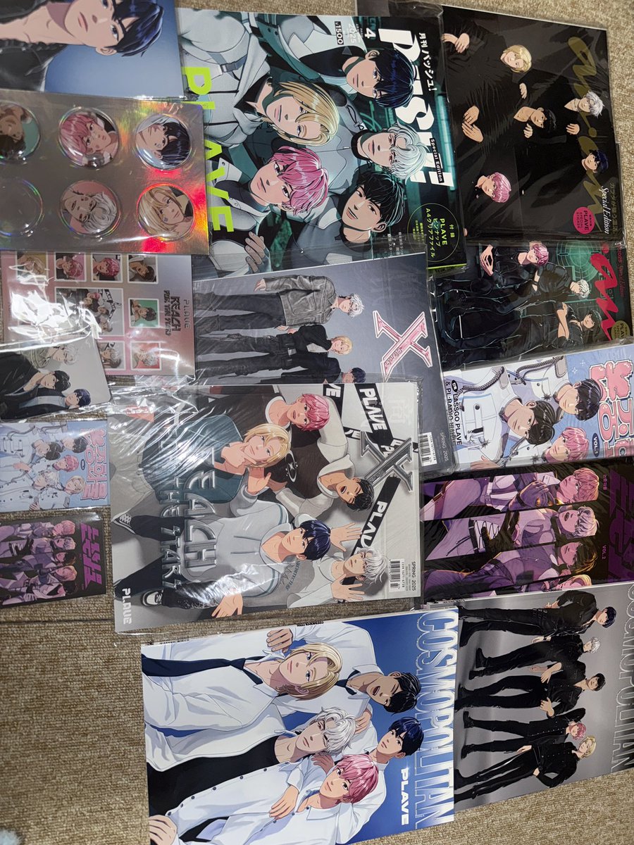 Shiratori_ggg's tweet photo. 플레이브 굿즈 양도
1. 므메미무 먀미+모자 3개일괄 3.0(몌무모자는덤)
2. 플레이브 잡지 9권 일괄 5.0
3. 플레이브 포토카드 포카 가격 사진 참고(일괄시 3.5)
4. 플레이브 공식 프박 프린트박스 및 유플러스 일상의 틈 일괄 3.0 https://t.co/cRk05lkjvK