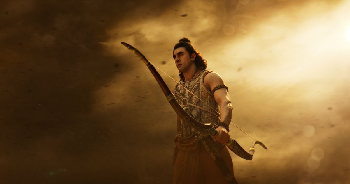 crazy__shikhu's tweet photo. Unexpected crossover of same backgrounds 

Brahmastra X Ramayana https://t.co/Eg8UBvArkE