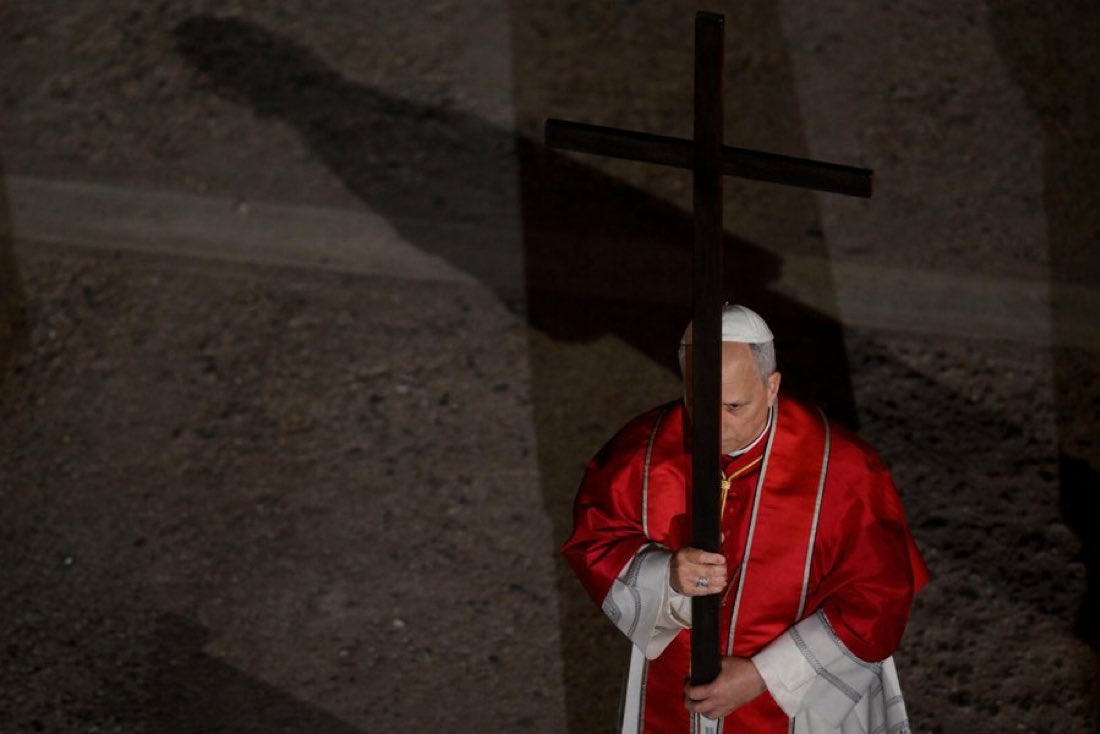 Something is moving in the Church. Good Friday is obviously a popular day for people to go to Church, but our Parish had four times the number as last year.