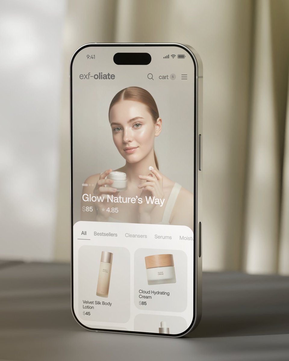 digcydesign's tweet image. Skincare UI isn’t just about aesthetics.

It’s about creating a calm, premium experience.

Here’s how to design it right 👇 #UIUX #EcommerceDesign #MobileUX #ProductDesign